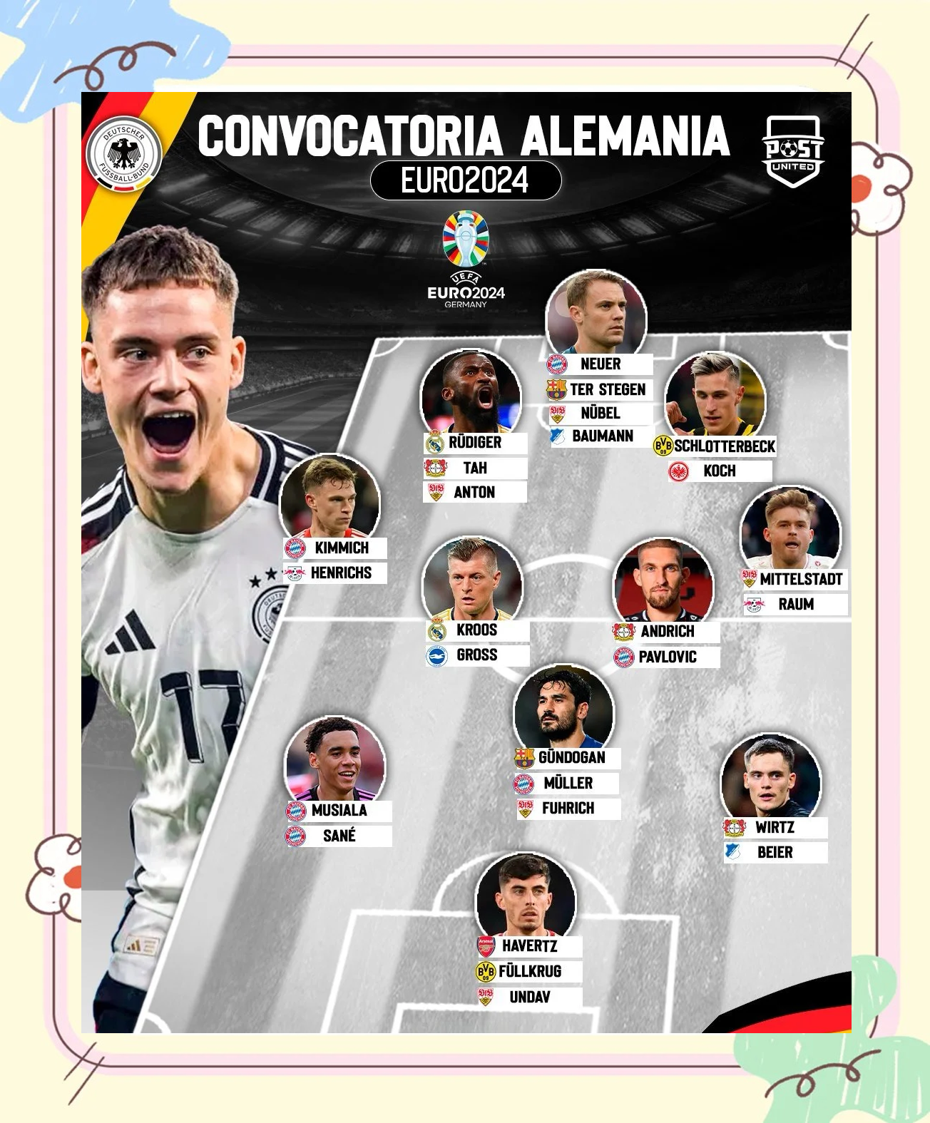 德国胜出,将参与欧洲杯预选赛决赛 德国胜出,将参与欧洲杯预选赛决赛