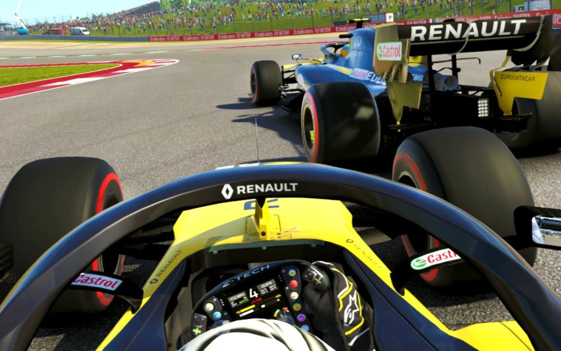 雷诺车队碾压索伯车队,佩雷兹状态火热 雷诺车队碾压索伯车队,佩雷兹状态火热